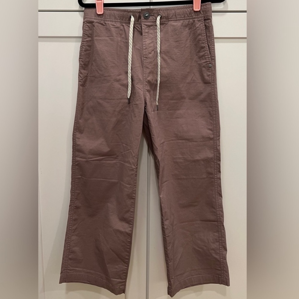 VUORI WOMEN'S CROPPED RIPSTOP PANTS IN HAZEL, SIZE M. - Picture 3 of 15